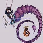 dark fairy art print 11&quo..