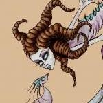 Fantasy art print 11" ..